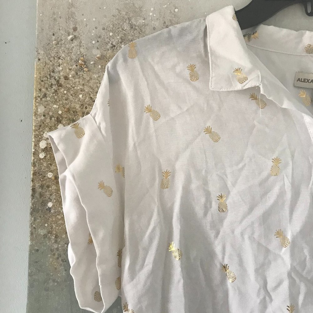 Alexander Jordan Button-Up Blouse (NWT) - Picture 12 of 12